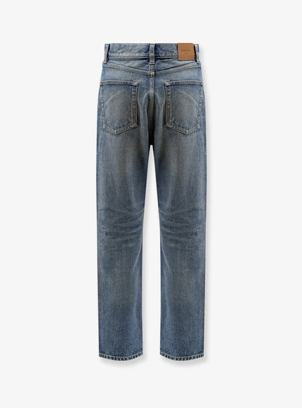 Saint Laurent Ankle Midi Blue Denim Jeans