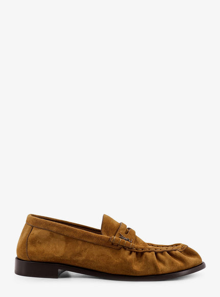 Saint Laurent Le Loafer 15 Suede Loafer Cuoio