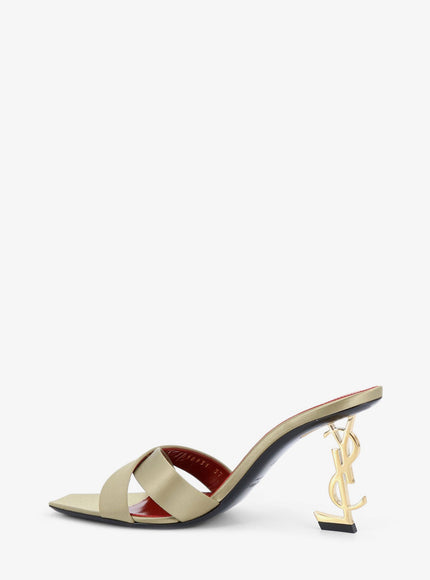 Saint Laurent Opyum Satin Sandals
