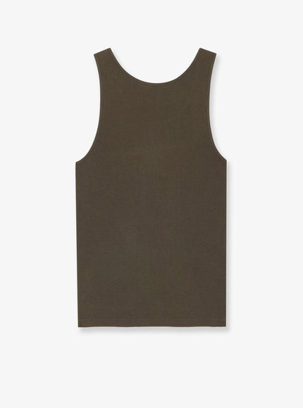 Saint Laurent Ribbed Cotton Top