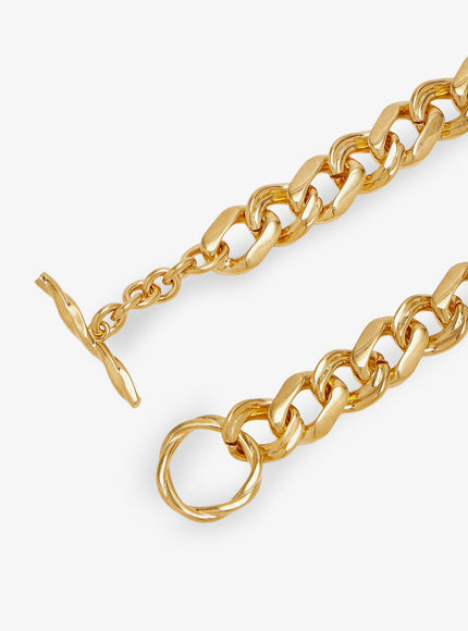 Saint Laurent Metal Choker Necklace