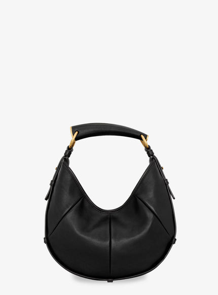 Saint Laurent Mombasa Leather Handbag Uni Nero Nero