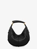 Saint Laurent Mombasa Leather Handbag Uni Nero Nero