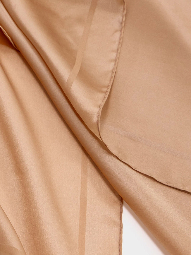 Saint Laurent Cassandre Silk Scarf