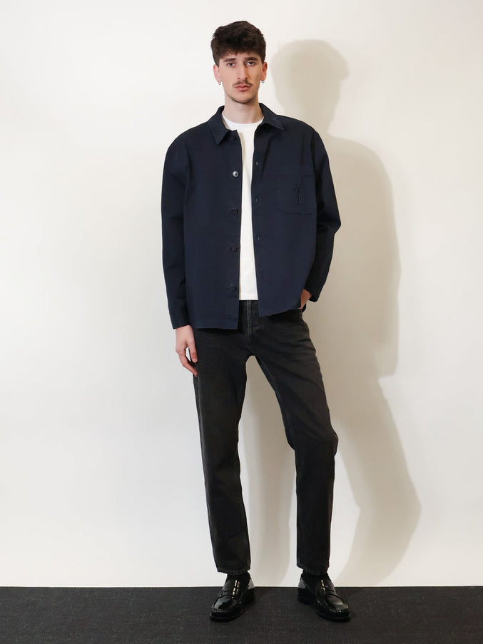 Saint Laurent Cassandre Certified Cotton Overshirt