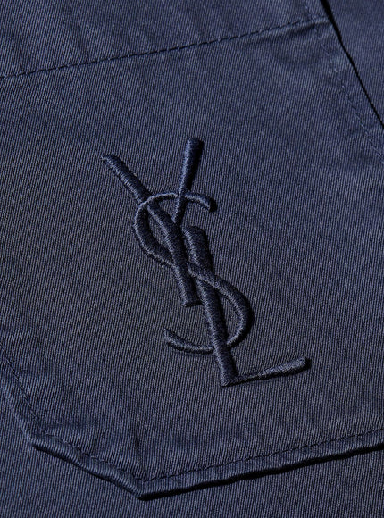 Saint Laurent Cassandre Certified Cotton Overshirt