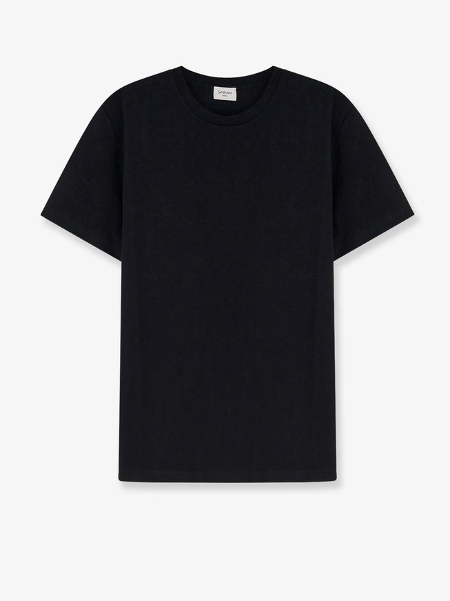 Saint Laurent Certified Cotton T-Shirt Noir