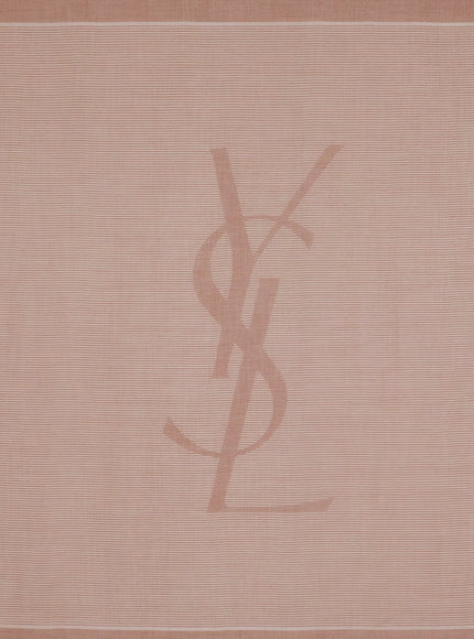 Saint Laurent Cassandre Cashmere And Silk Foulard
