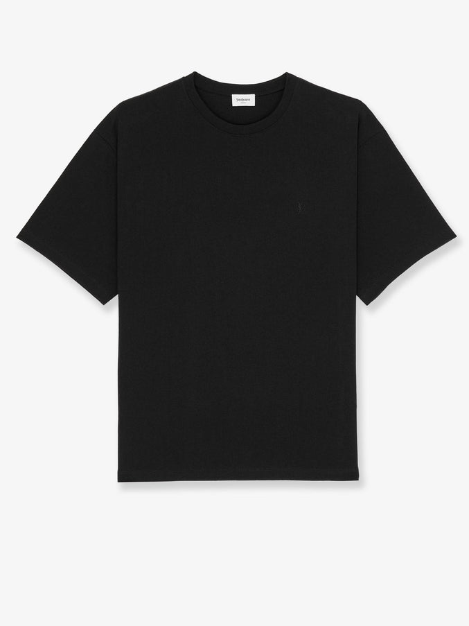 Saint Laurent Certified Cotton T-Shirt Noir