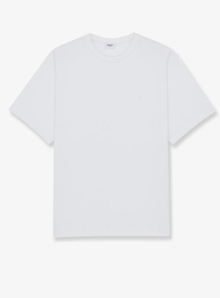 Saint Laurent Certified Cotton T-Shirt Biancospino