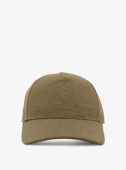 Saint Laurent Black Denim Hat Kaki