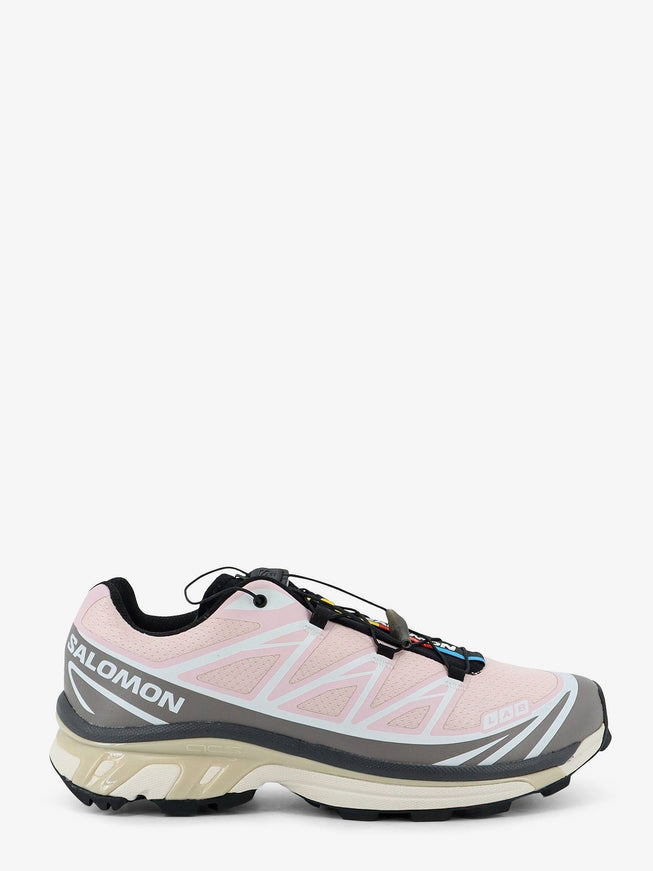 Salomon Xt-6 Technical Fabric Sneakers With Side Lettering Logo Cloudburst