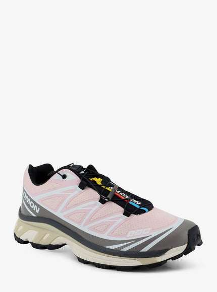 Salomon Xt-6 Technical Fabric Sneakers With Side Lettering Logo