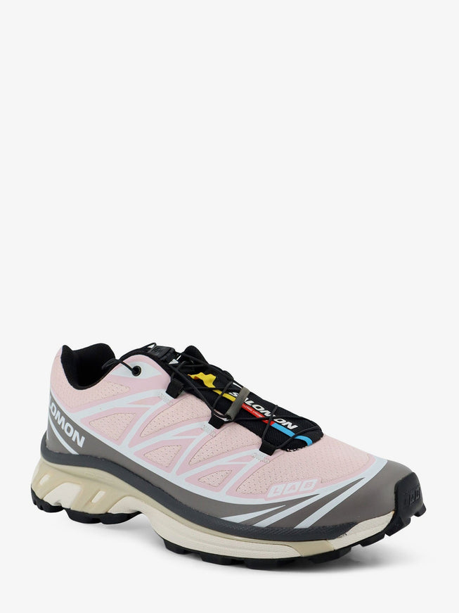 Salomon Xt-6 Technical Fabric Sneakers With Side Lettering Logo