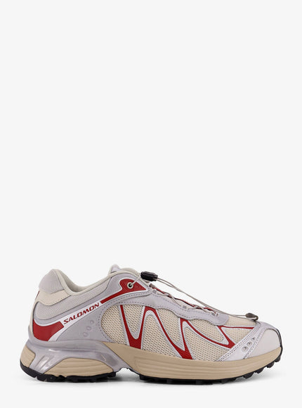 Salomon Xt-Whisper Mesh Sneakers With Contrasting Profiles Silver