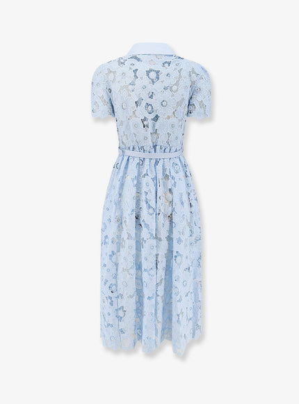 Self Portrait Long Lace Dress