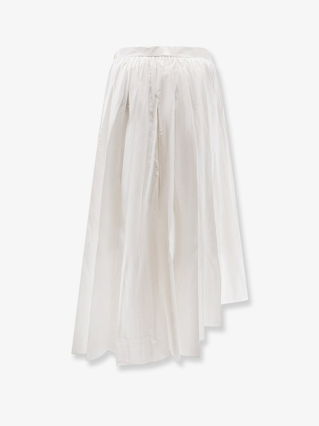 Self Portrait Asymmetrical Cotton Skirt