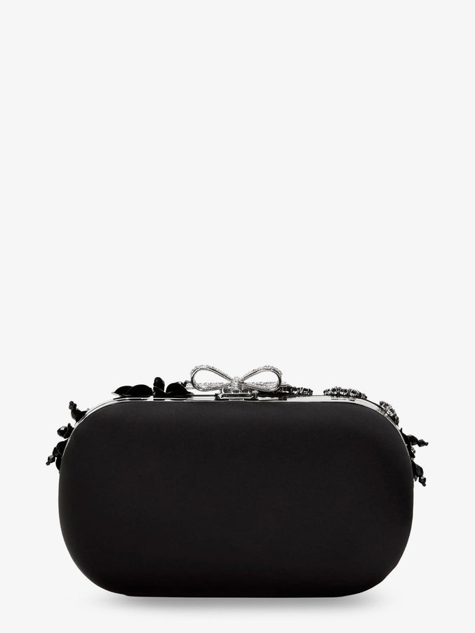 Self Portrait Crystals Clutch Bag