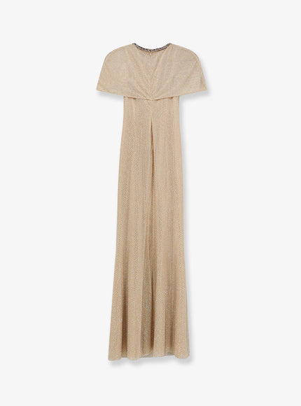 Self Portrait Maxi Dress With Rhinestones