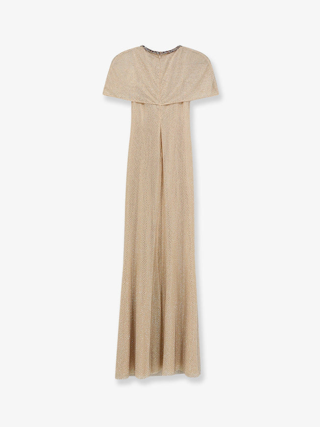 Self Portrait Maxi Dress With Rhinestones
