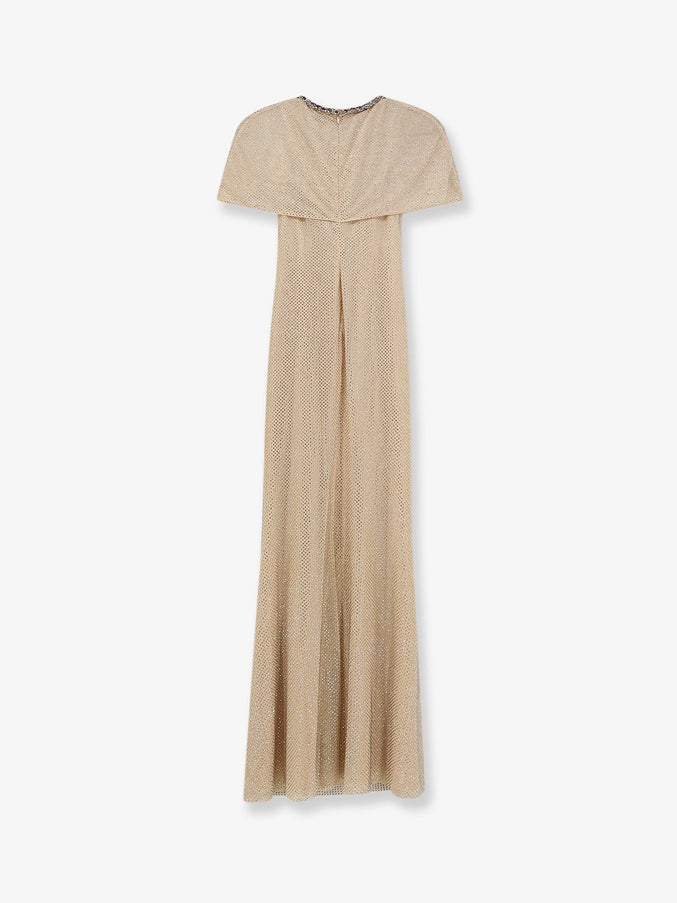 Self Portrait Maxi Dress With Rhinestones