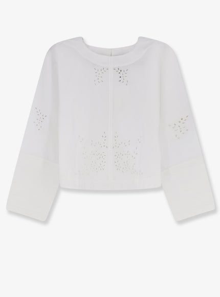 Soeur Hansel Cotton Shirt Blanc