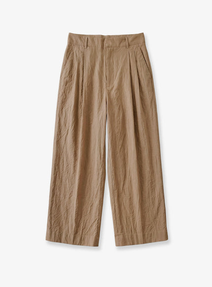 Soeur Watson Biologic Cotton Blend Trousers Sable