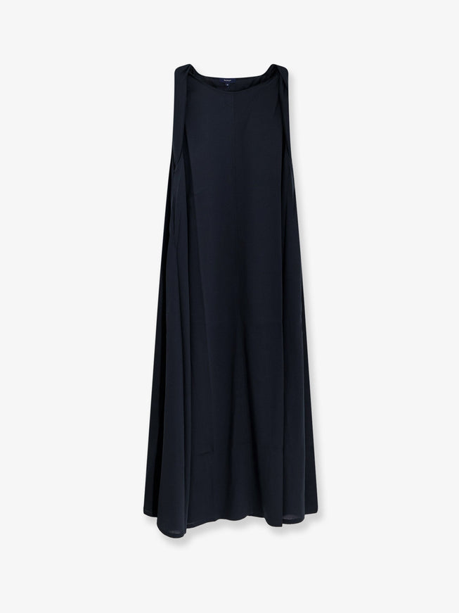 Soeur Debby Organic Cotton Long Dress Petrole