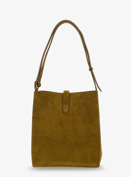 Soeur Bello Suede Shoulder Bag