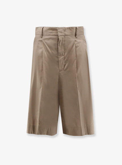 Soeur Imogen Biologic Cotton Bermuda Shorts Sable