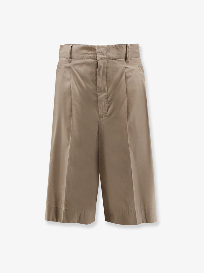 Soeur Imogen Biologic Cotton Bermuda Shorts Sable