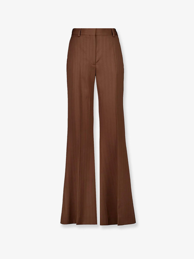 Stella Mccartney Native Regenerative Wool Trousers Sienna