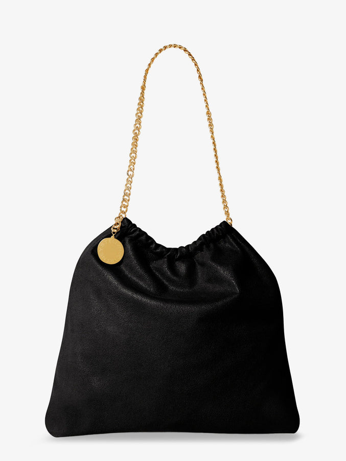 Stella Mccartney Falabella Shaggy Deer Shoulder Bag Uni Black