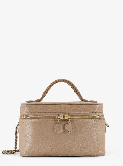 Stella Mccartney Vanity Falabella Shaggy Deer Crossbody Bag Uni Gold