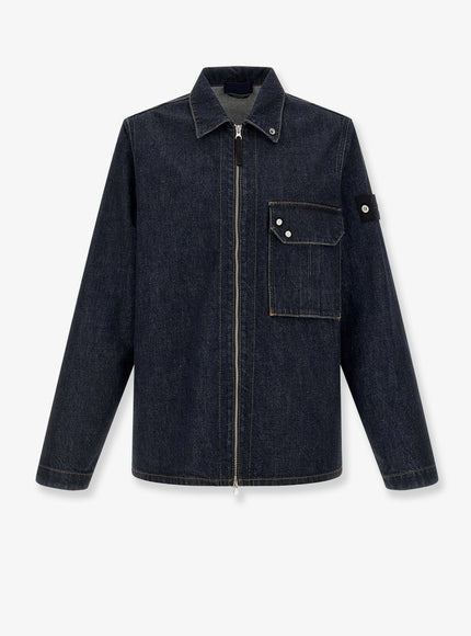 Stone Island Denim Research Organic Denim Jacket Bluerinse