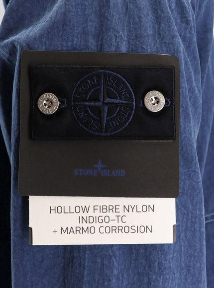 Stone Island Denim Research Hollow Fibre Nylon Indigo-Tc + Marmo Corrosion