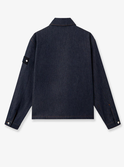 Stone Island Denim Research Indigo Denim Ultra-Bleached Jacket