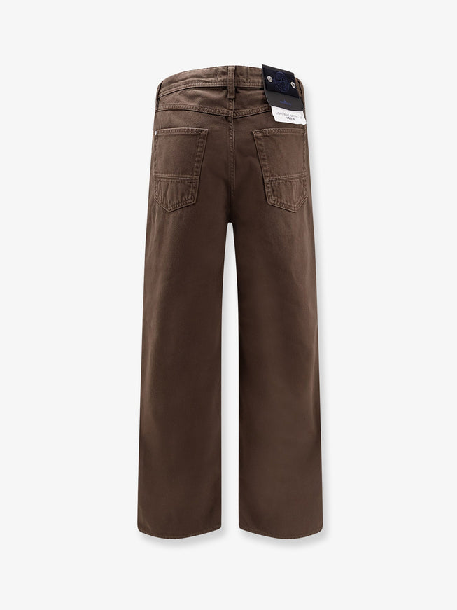 Stone Island Denim Research Loose Fit Denim Jeans