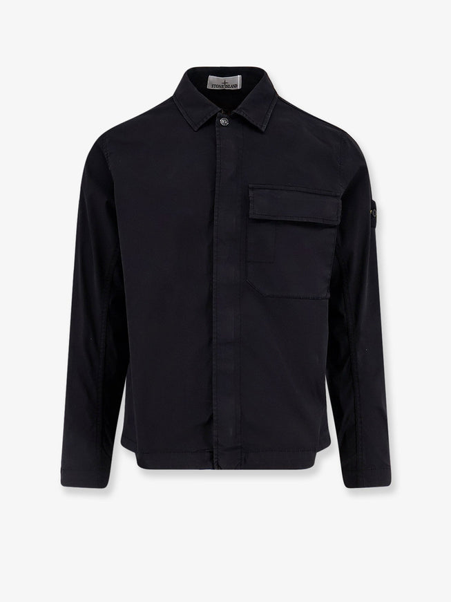 Stone Island Organic Cotton Shirt Black