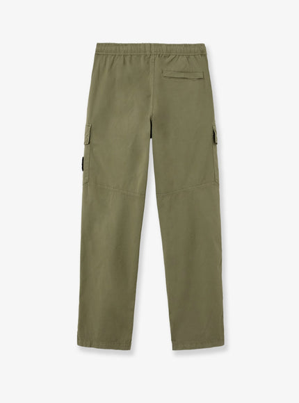 Stone Island Stretch Organic Cotton Trousers