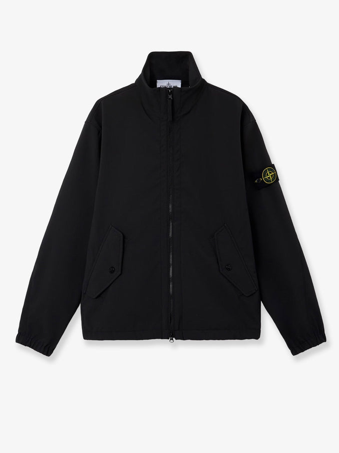Stone Island Light Soft Shell-R E.dye® Technology Jacket Black