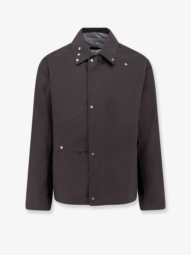 Stone Island Gore-Tex Jacket Lead Grey