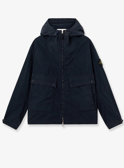 Stone Island Light Compact Touch Poly-Tc Jacket Navy Blue