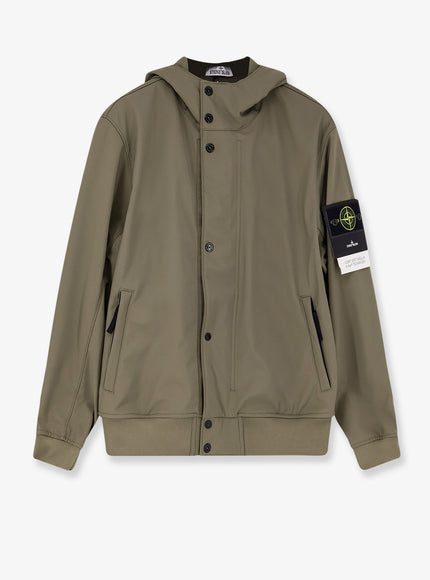 Stone Island Light Soft Shell-R E.dye® Technology Jacket Military Green
