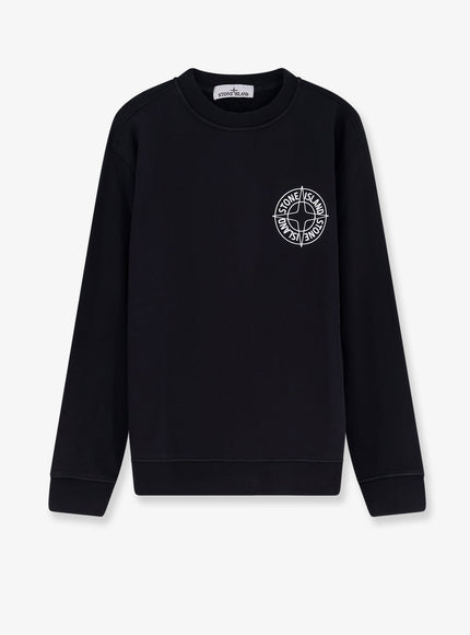 Stone Island Cotton Sweatshirt Black