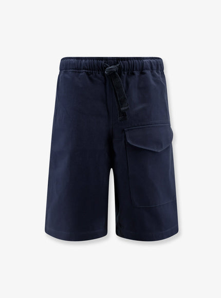 Studio Nicholson Cotton Bermuda Shorts Indigo