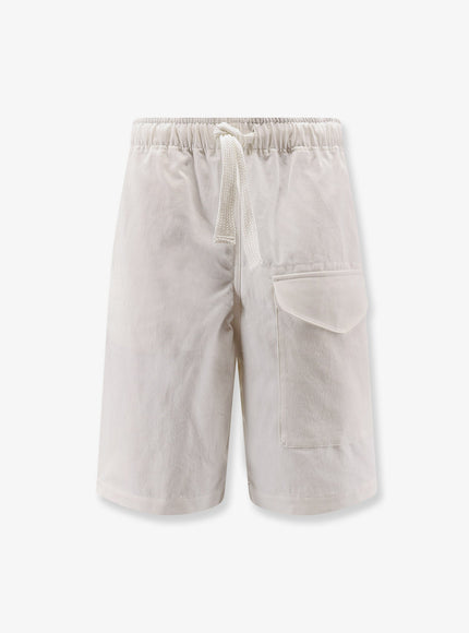 Studio Nicholson Cotton Bermuda Shorts Salt