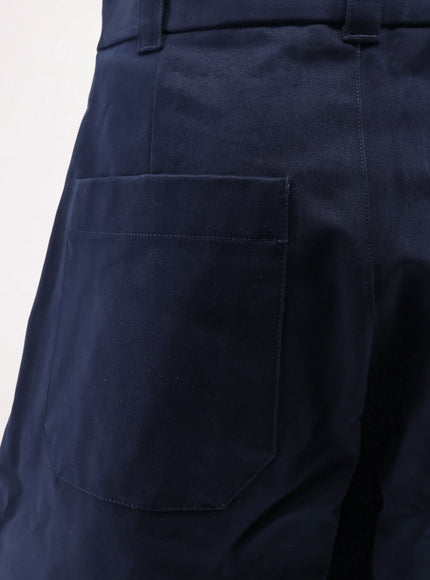 Studio Nicholson High Waist Cotton Trousers