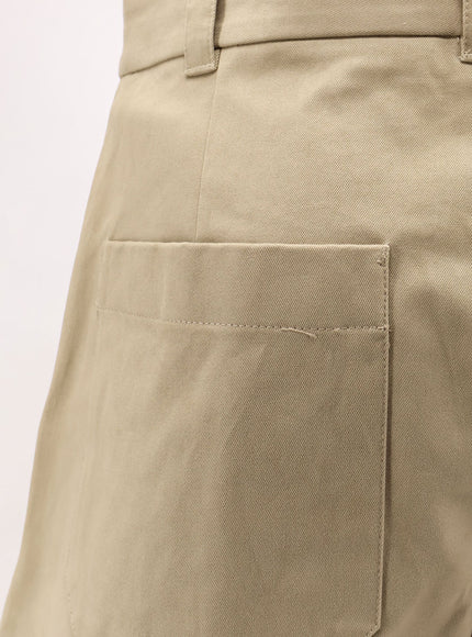 Studio Nicholson High Waist Cotton Trousers