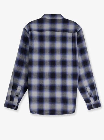 Stussy Beach Ombre Plaid Madras Cotton Shirt